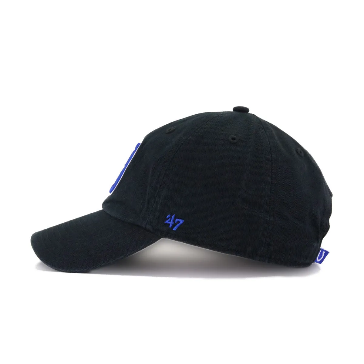Indianapolis Colts Black 47 Brand Clean Up Dad Hat sold by Hat Heaven product image thumbnail 2