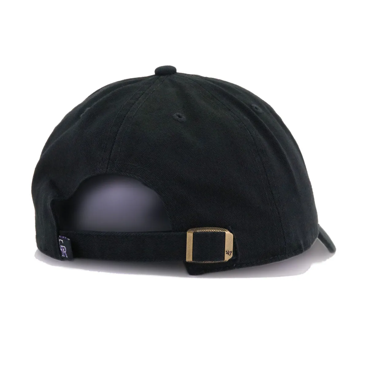 Colorado Rockies Black 47 Brand Clean Up Dad Hat sold by Hat Heaven product image thumbnail 4