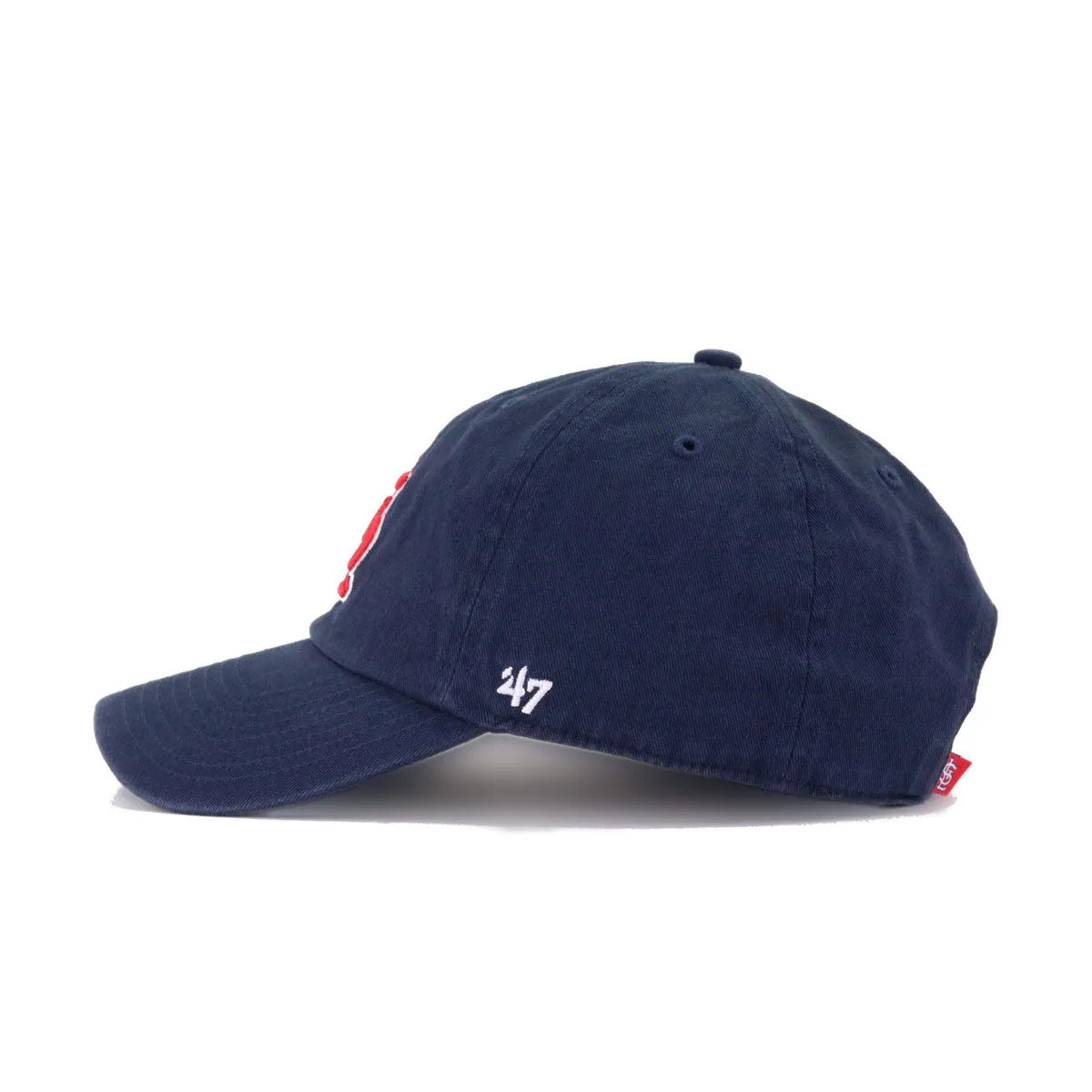 St Louis Cardinals Navy 47 Brand Clean Up Dad Hat sold by Hat Heaven product image thumbnail 2