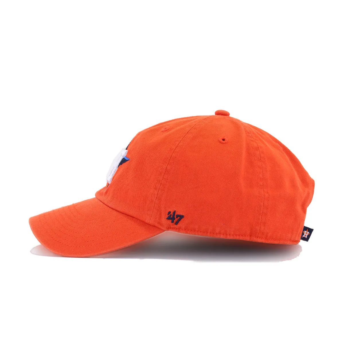 Houston Astros Orange 47 Brand Clean Up Dad Hat sold by Hat Heaven product image thumbnail 2