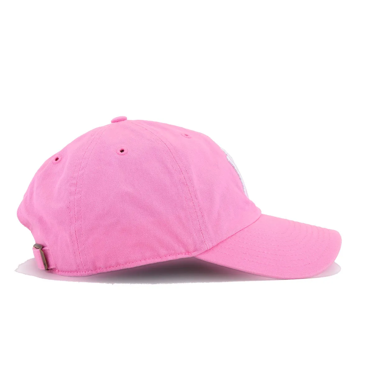 New York Yankees Pink 47 Brand Clean Up Dad Hat sold by Hat Heaven product image thumbnail 3