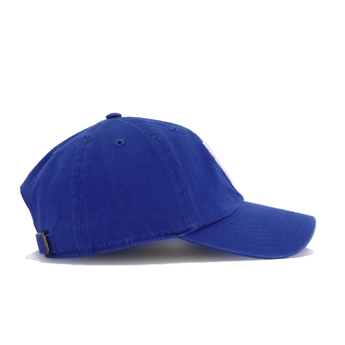 Texas Rangers Dark Royal Blue 47 Brand Clean Up Dad Hat sold by Hat Heaven product image thumbnail 3