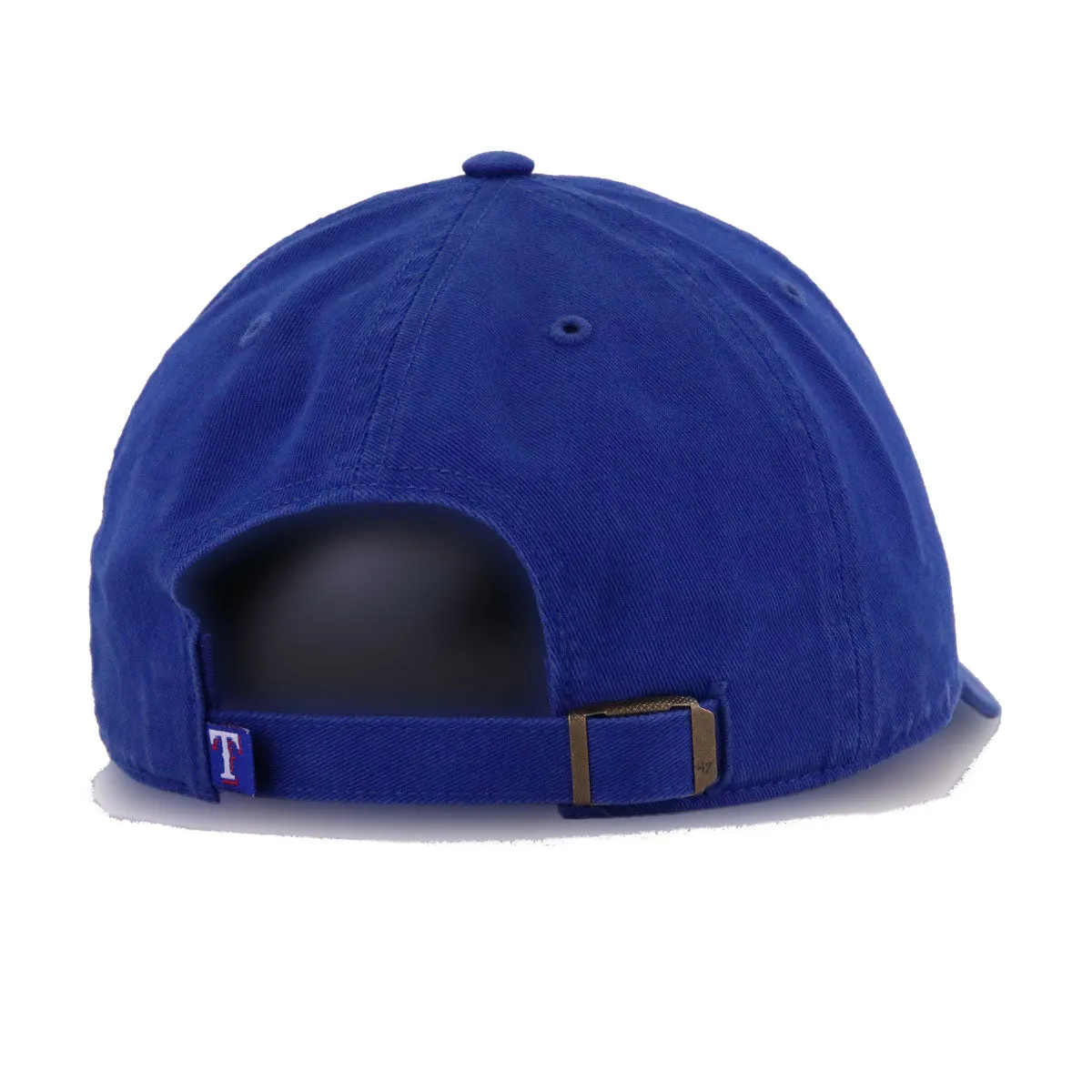 Texas Rangers Dark Royal Blue 47 Brand Clean Up Dad Hat sold by Hat Heaven product image thumbnail 4