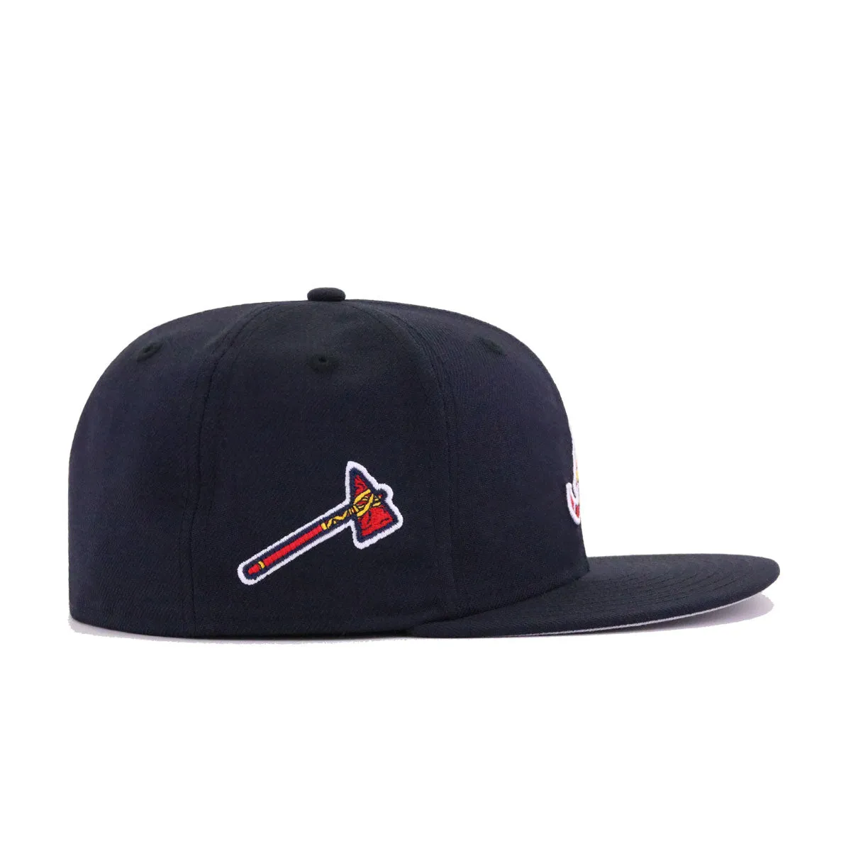 Atlanta Braves Navy Batting Practice New Era 59Fifty Fitted sold by Hat Heaven product image thumbnail 2
