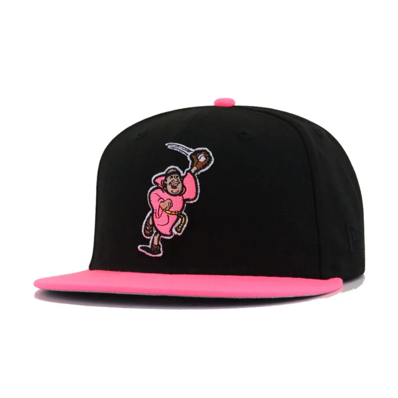 San Diego Padres Black Pink Glow New Era 59Fifty Fitted sold by Hat Heaven