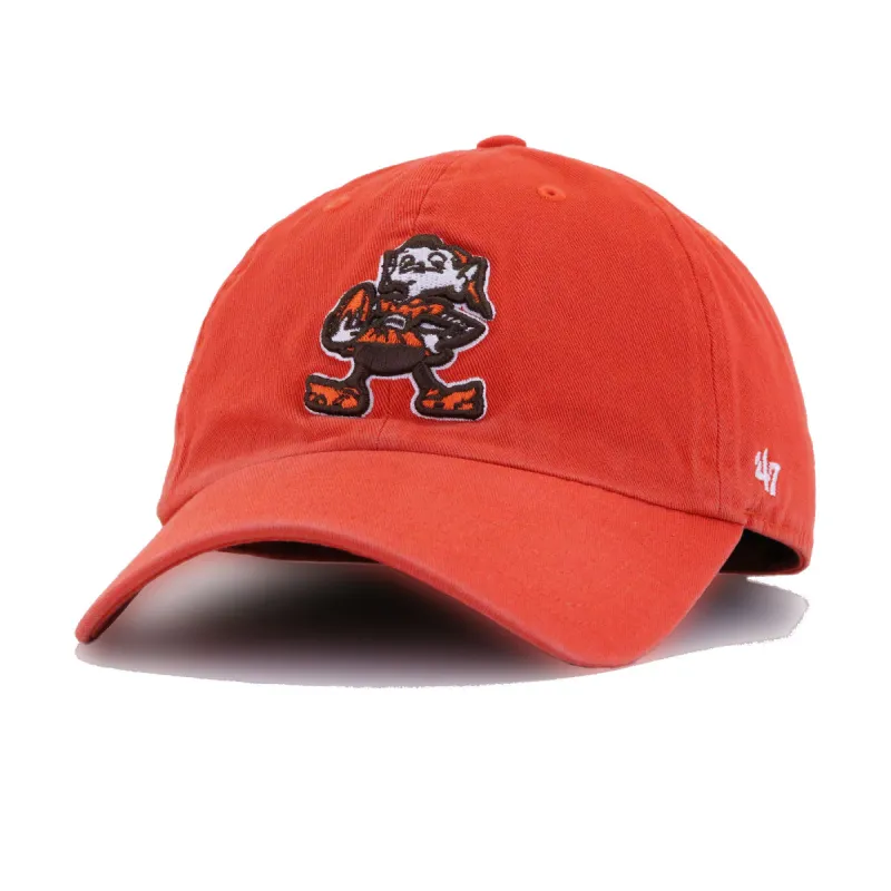 Cleveland Browns Orangeade 47 Brand Clean Up Dad Hat sold by Hat Heaven
