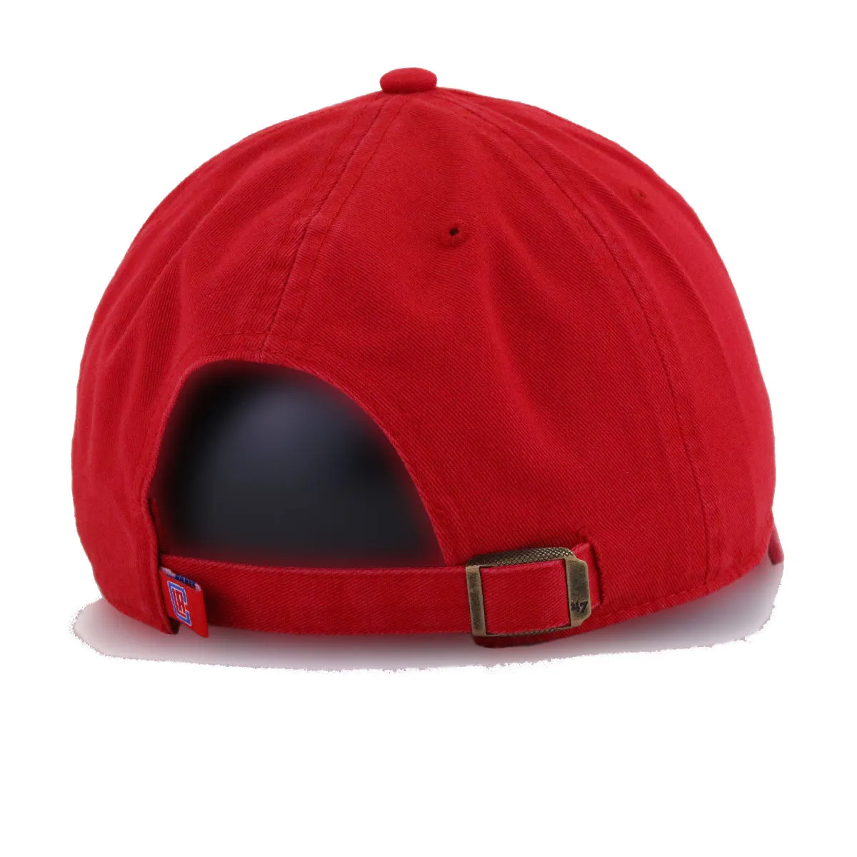 Los Angeles Clippers Front Door Red 47 Brand Clean Up Dad Hat sold by Hat Heaven product image thumbnail 4