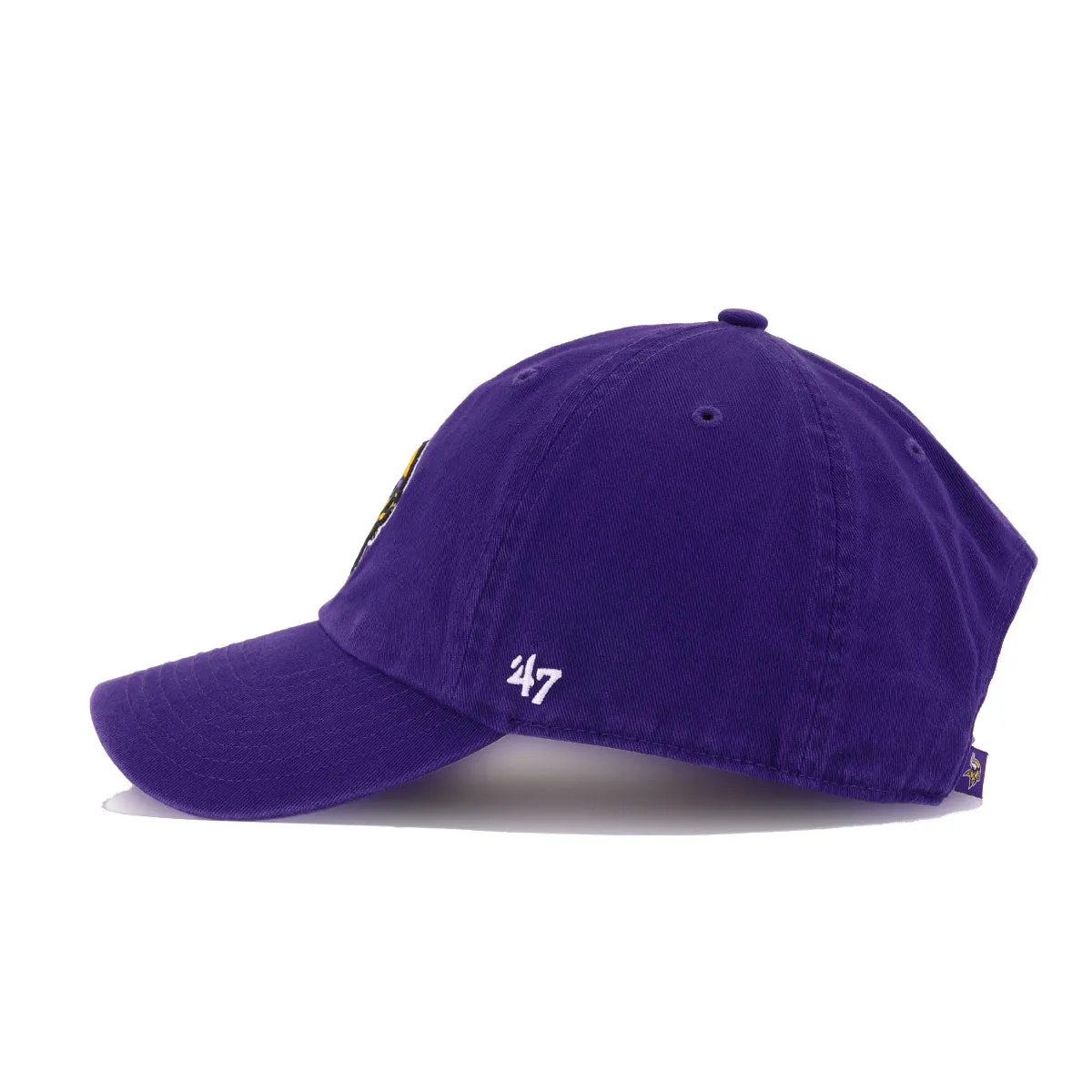 Minnesota Vikings Purple 47 Brand Clean Up Dad Hat sold by Hat Heaven product image thumbnail 2