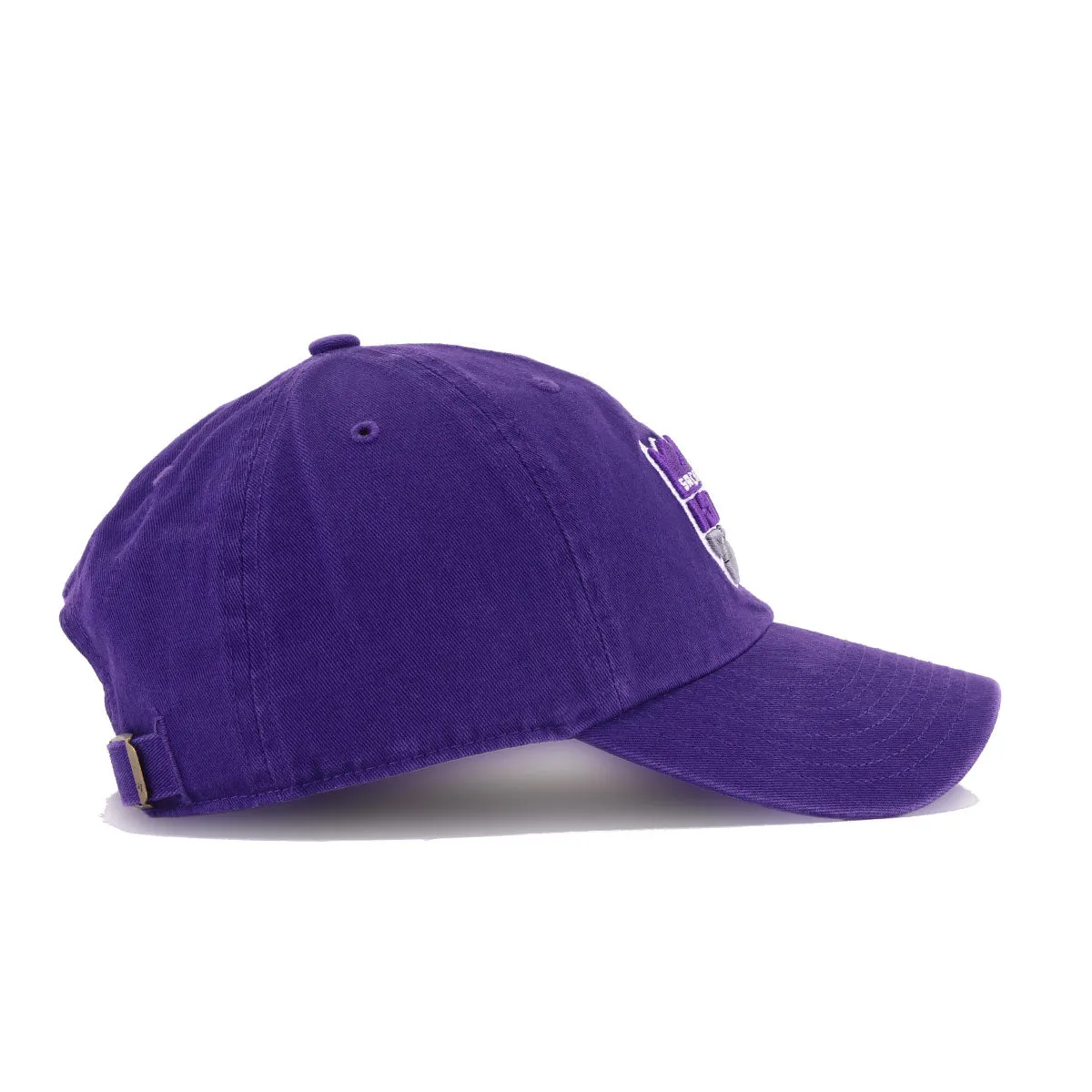 Sacramento Kings Purple 47 Brand Clean Up Dad Hat sold by Hat Heaven product image thumbnail 3