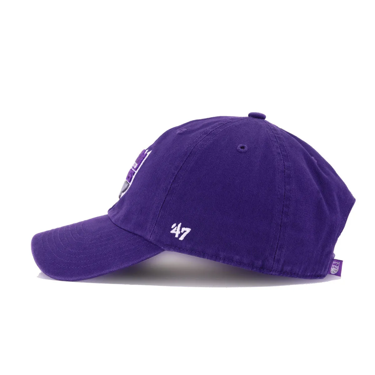 Sacramento Kings Purple 47 Brand Clean Up Dad Hat sold by Hat Heaven product image thumbnail 2