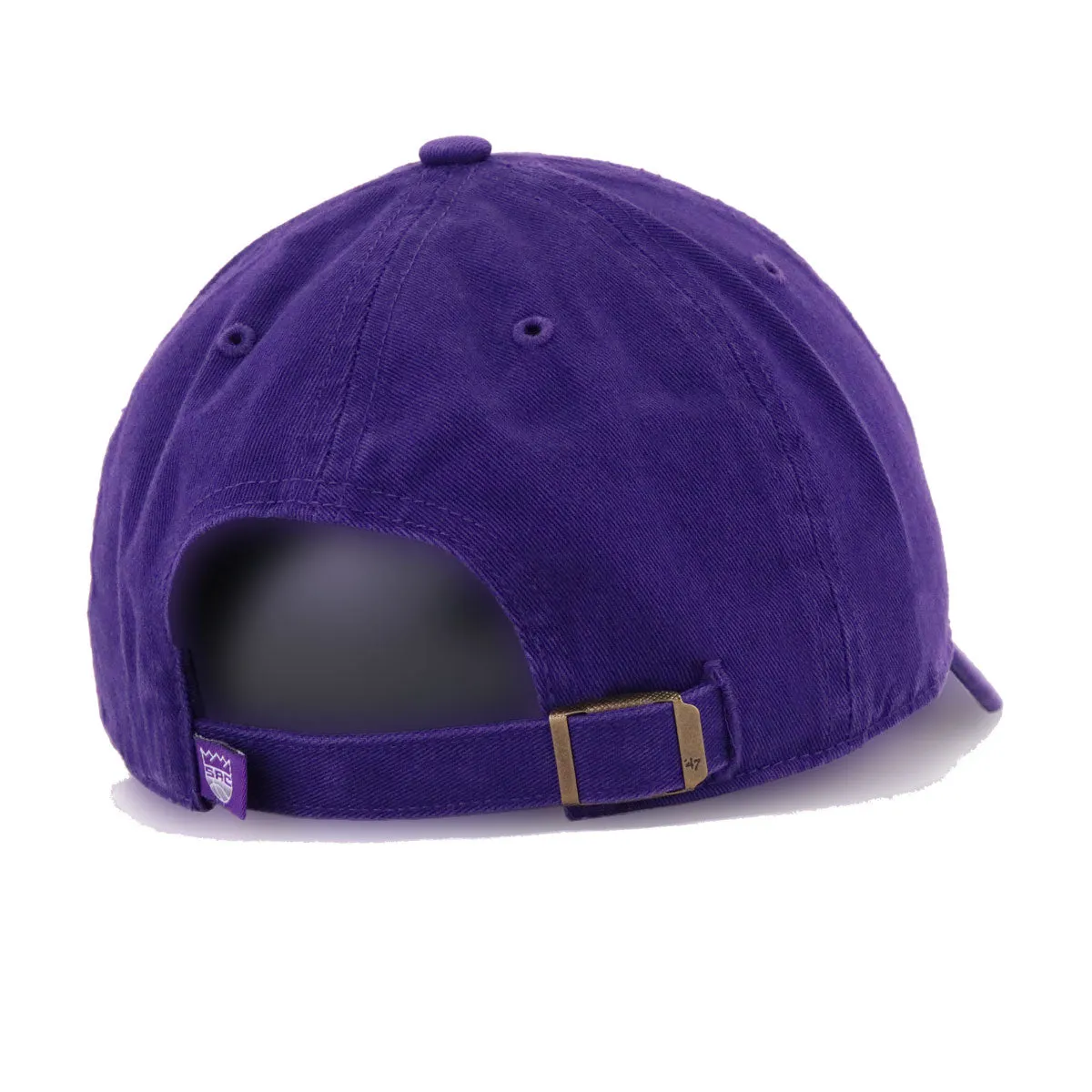Sacramento Kings Purple 47 Brand Clean Up Dad Hat sold by Hat Heaven product image thumbnail 4