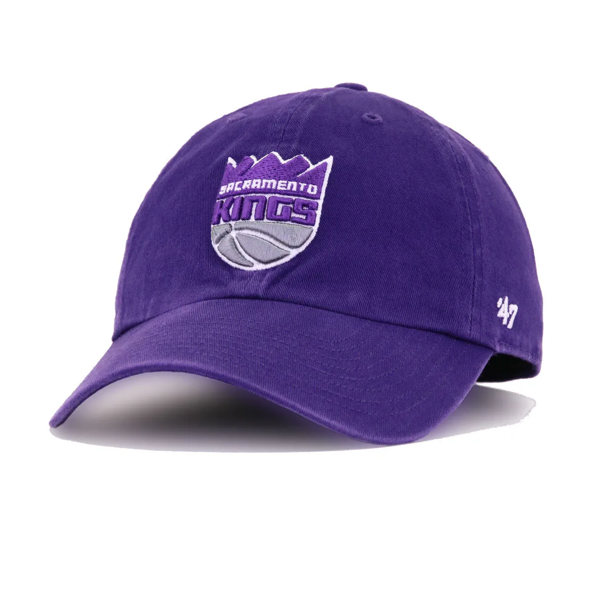 Sacramento Kings Purple 47 Brand Clean Up Dad Hat sold by Hat Heaven