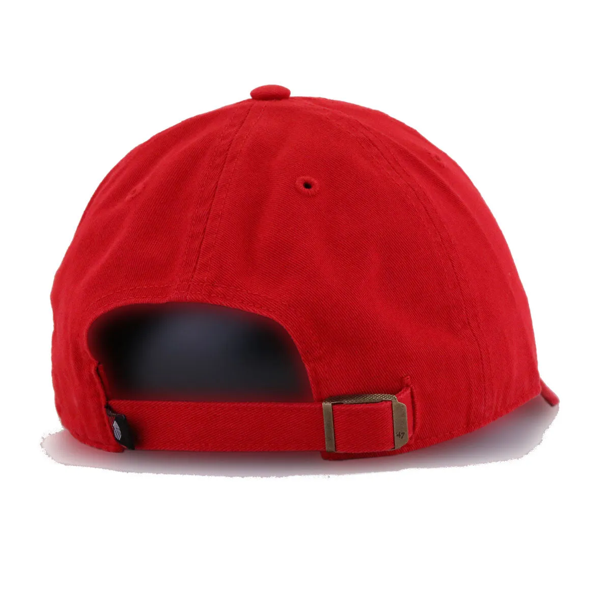 Portland Trail Blazers Scarlet 47 Brand Clean Up Dad Hat sold by Hat Heaven product image thumbnail 4