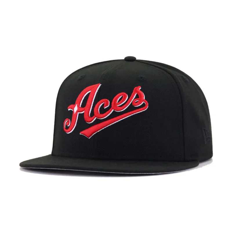 Reno Aces Black New Era 59Fifty Fitted sold by Hat Heaven