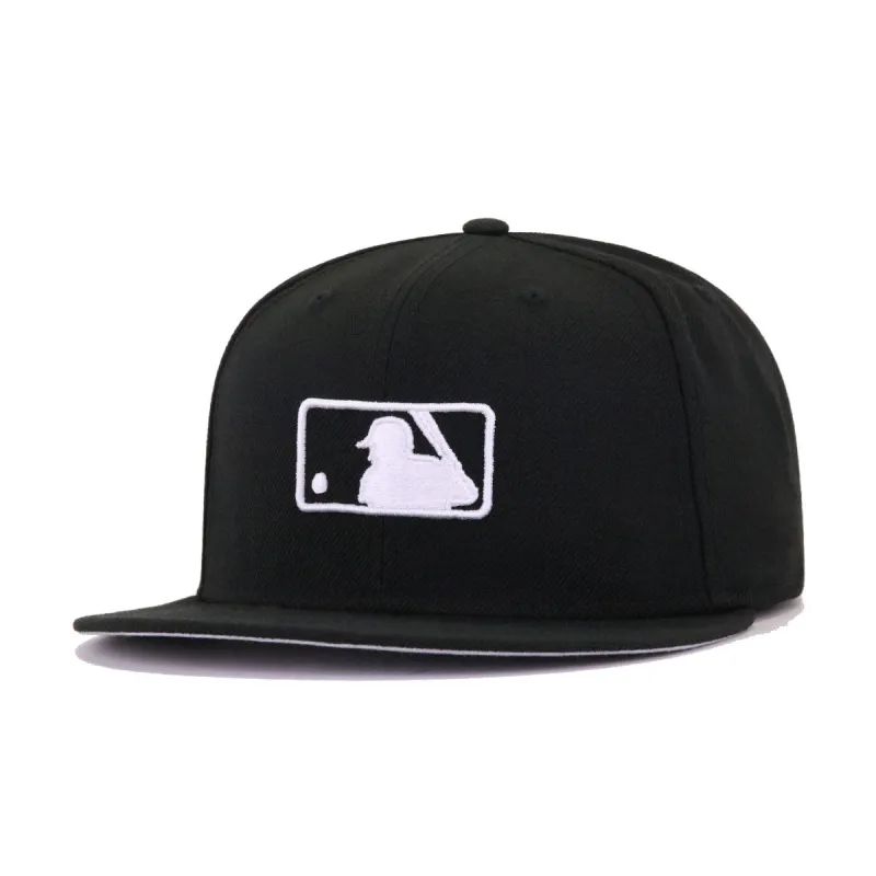MLB Umpire Black Cooperstown AC New Era 59Fifty Fitted sold by Hat Heaven