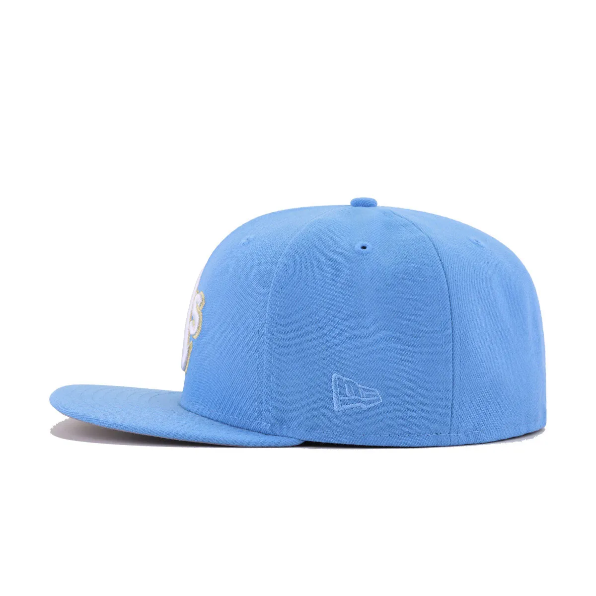 Oakland Athletics Sky Blue New Era 59Fifty Fitted sold by Hat Heaven product image thumbnail 2