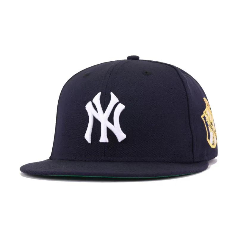 New York Yankees Navy 1951 World Series Cooperstown Green Bottom New Era 59Fifty Fitted sold by Hat Heaven