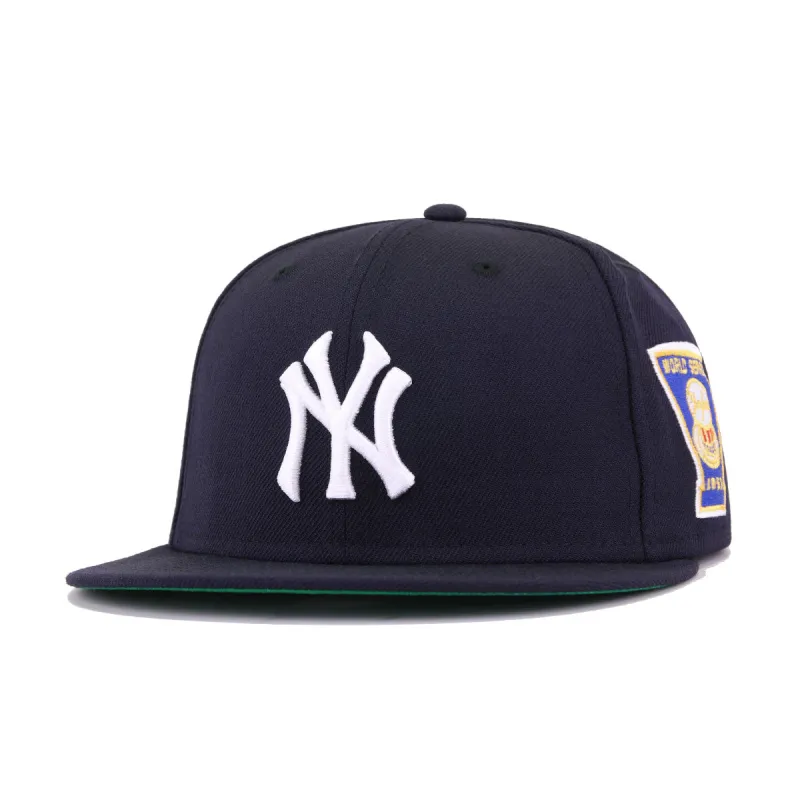 New York Yankees Navy 1953 World Series Cooperstown Green Bottom New Era 59Fifty Fitted sold by Hat Heaven