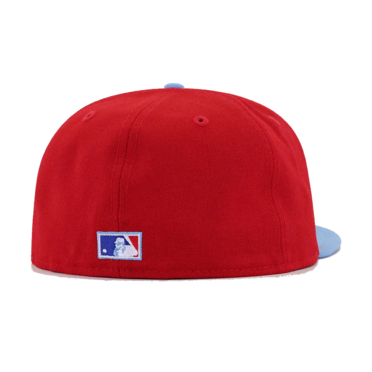 Montreal Expos Scarlet Sky Blue New Era 59Fifty Fitted sold by Hat Heaven product image thumbnail 2