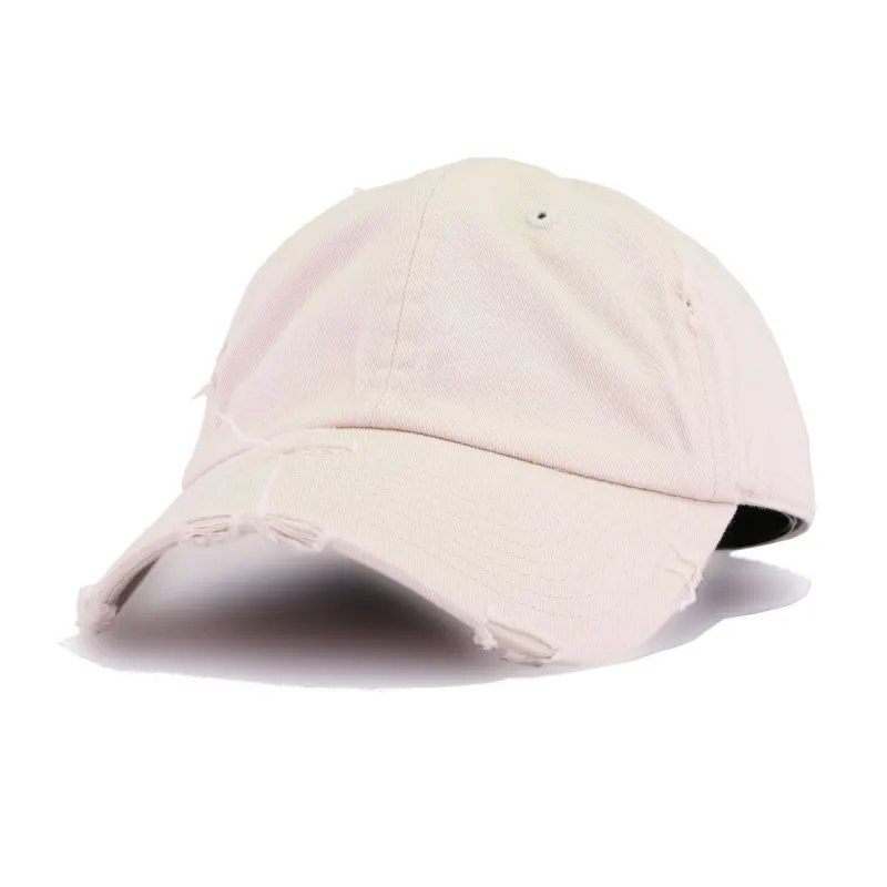 Distressed Stone KBEthos Vintage Dad Hat sold by Hat Heaven