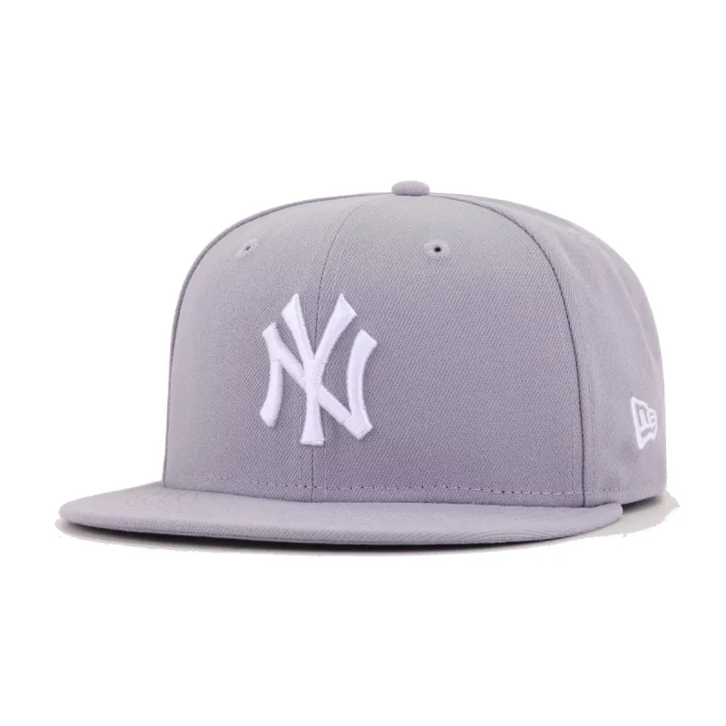 New York Yankees Grey New Era 59Fifty Fitted sold by Hat Heaven