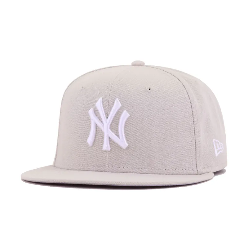 New York Yankees Stone New Era 59Fifty Fitted sold by Hat Heaven