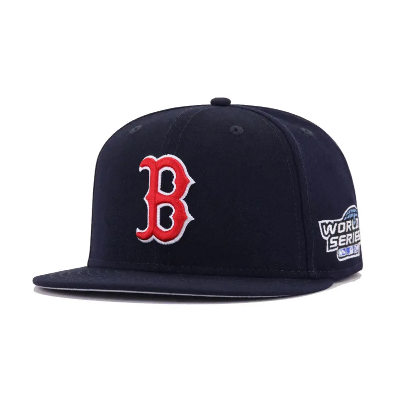 Boston Red Sox Navy 2004 World Series Cooperstown New Era 59Fifty Fitted sold by Hat Heaven