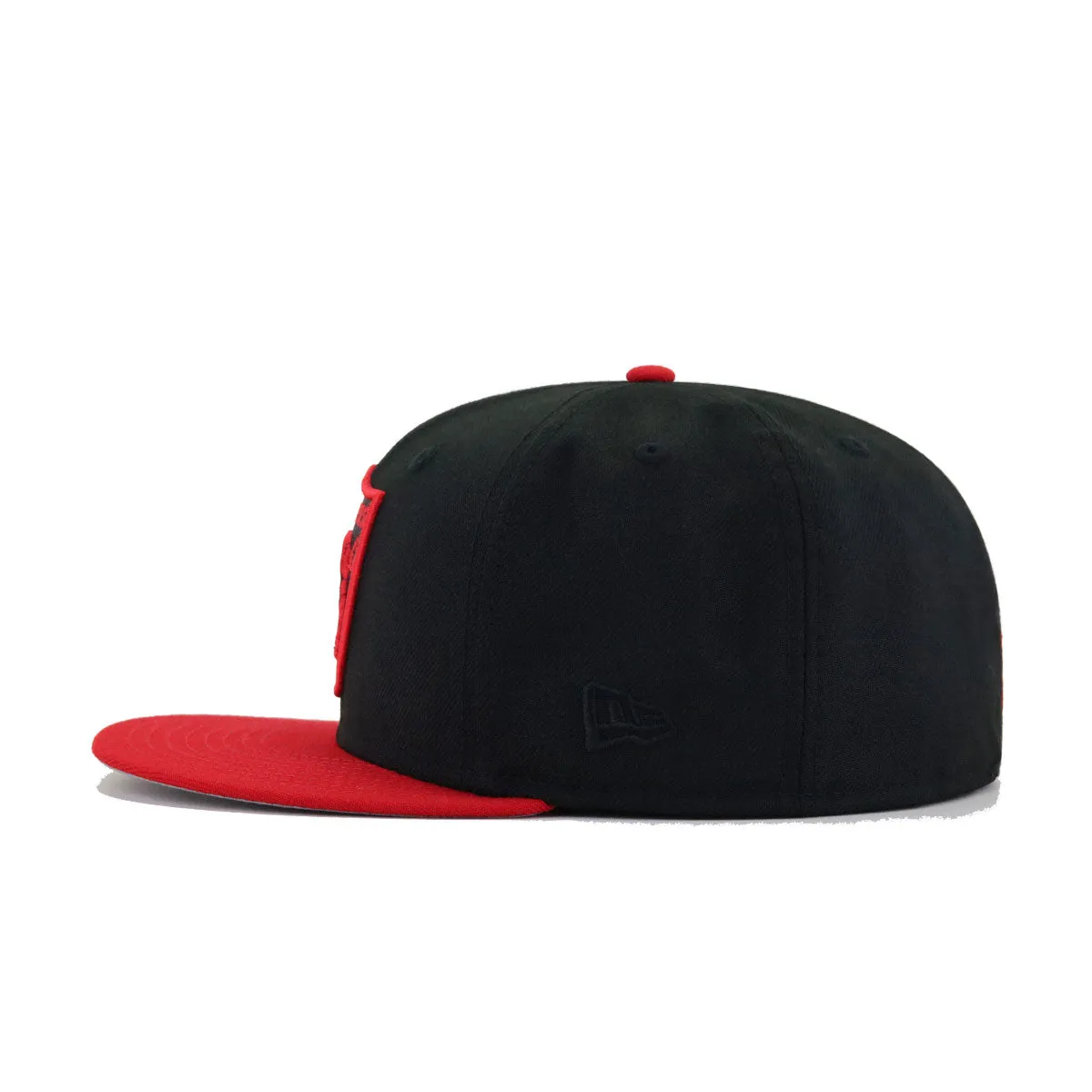 Las Vegas Raiders Black Scarlet CHERRY New Era 59Fifty Fitted sold by Hat Heaven product image thumbnail 3