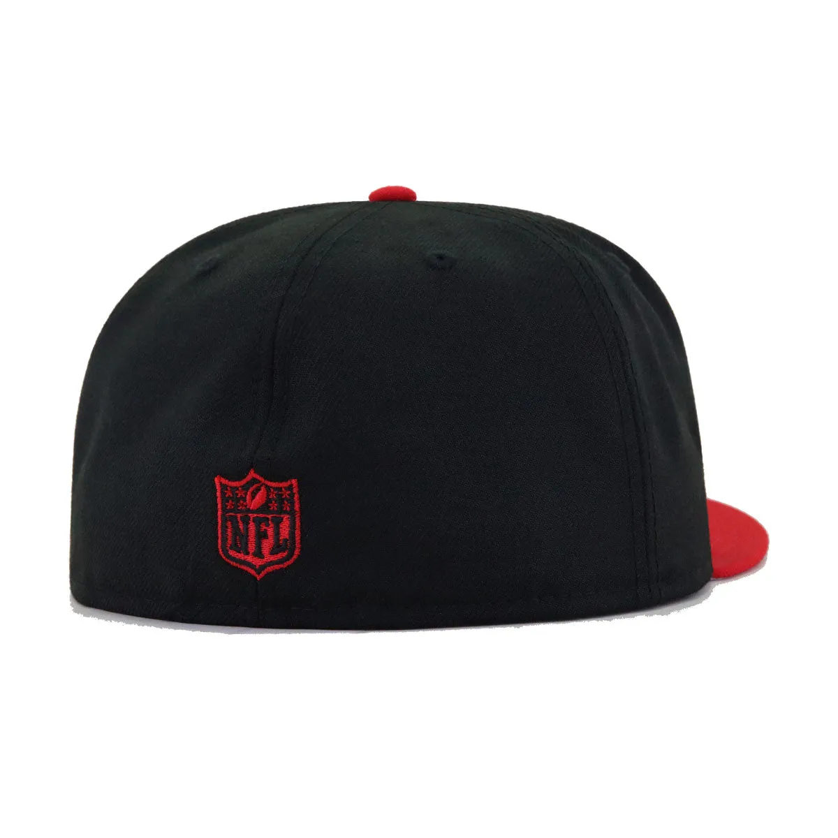 Las Vegas Raiders Black Scarlet CHERRY New Era 59Fifty Fitted sold by Hat Heaven product image thumbnail 2