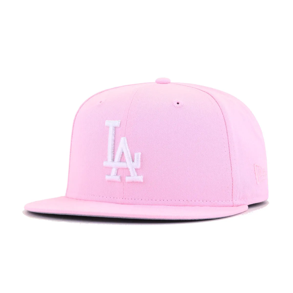 Los Angeles Dodgers Pink New Era 59Fifty Fitted sold by Hat Heaven