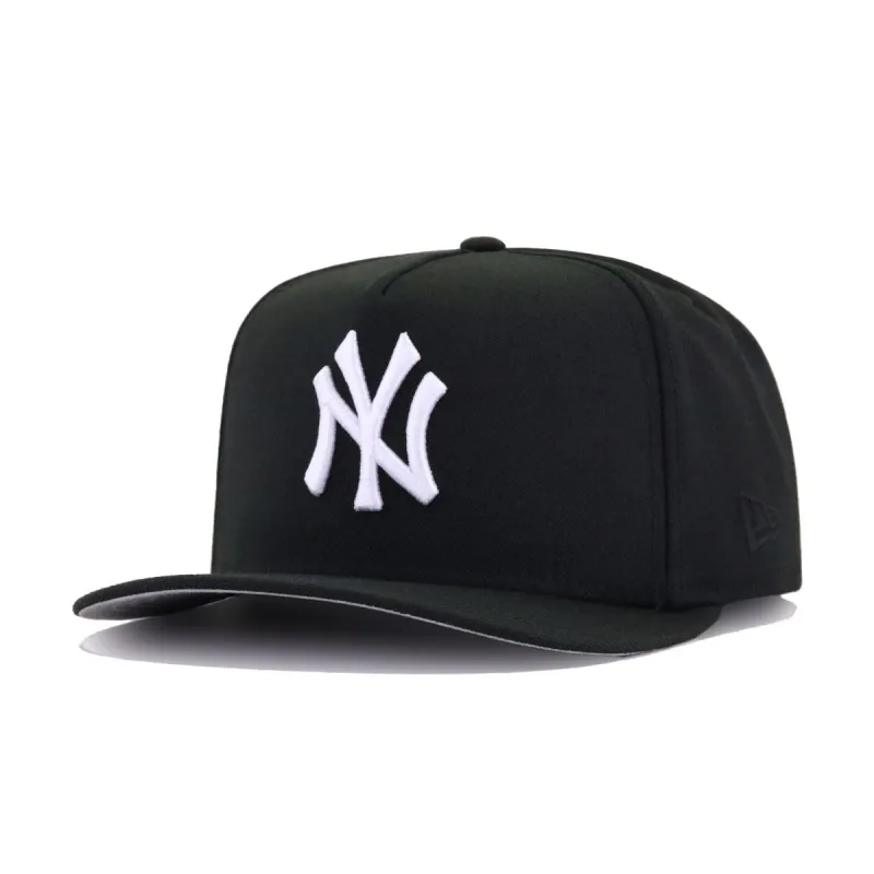 New York Yankees Black 2000 World Series New Era 9Fifty A-Frame Snapback made by New Era