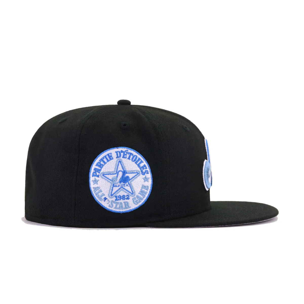 Montreal Expos Black WAVE 1982 All Star Game New Era 59Fifty Fitted sold by Hat Heaven product image thumbnail 2