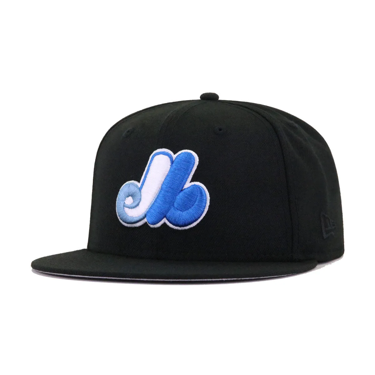 Montreal Expos Black WAVE 1982 All Star Game New Era 59Fifty Fitted sold by Hat Heaven