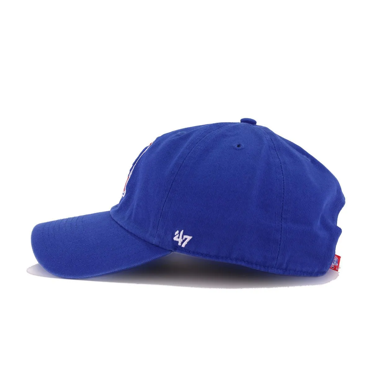 New England Patriots Legacy Light Royal Blue 47 Brand Clean Up Dad Hat sold by Hat Heaven product image thumbnail 2