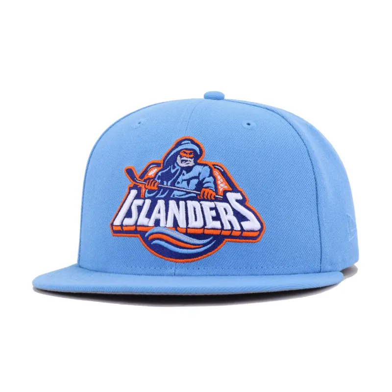 New York Islanders Sky Blue 1995 New Era 59Fifty Fitted sold by Hat Heaven