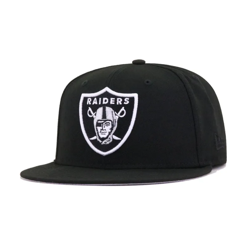 Las Vegas Raiders Legacy Black Super Bowl 18 New Era 59Fifty Fitted sold by Hat Heaven