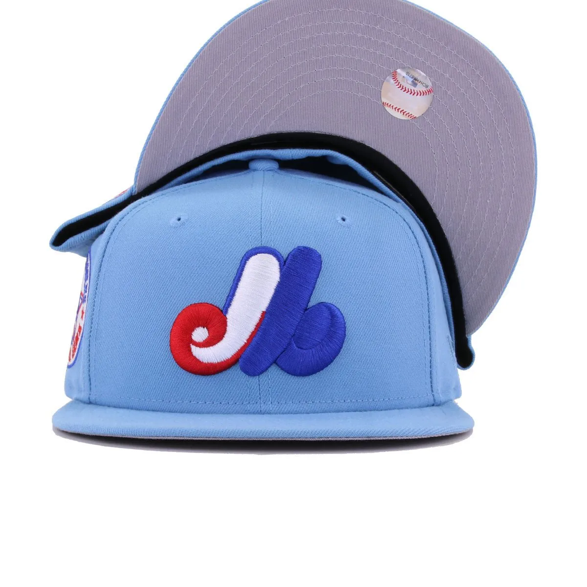 Montreal Expos Sky Blue 1982 All Star Game New Era 59Fifty Fitted sold by Hat Heaven product image thumbnail 5