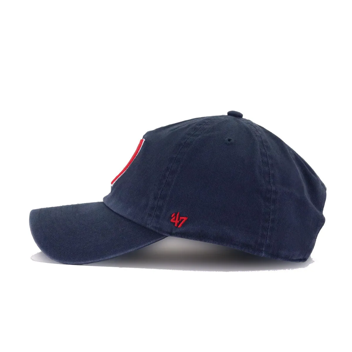 Washington Senators Navy 47 Brand Clean Up Dad Hat sold by Hat Heaven product image thumbnail 2