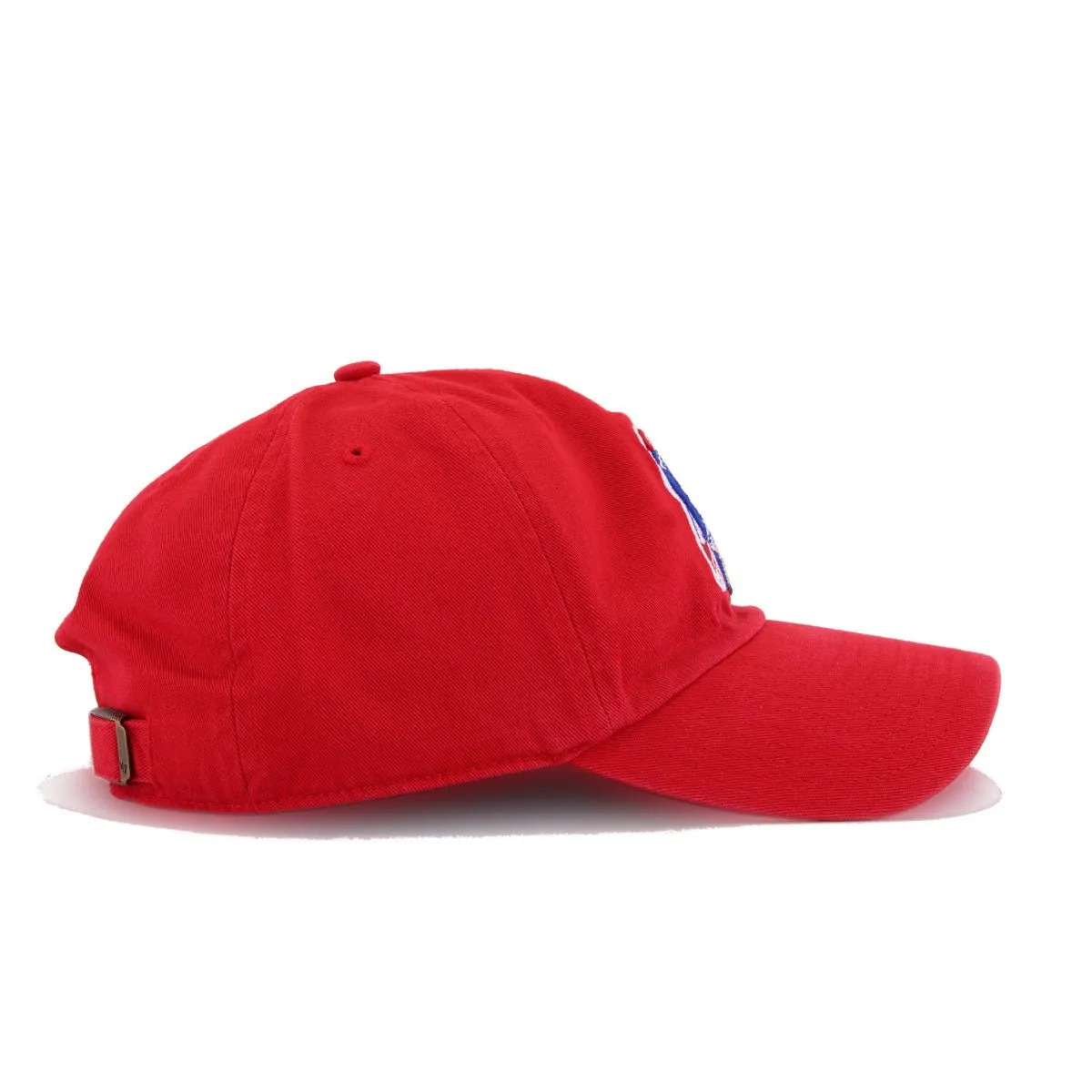 New England Patriots Legacy Scarlet 47 Brand Clean Up Dad Hat sold by Hat Heaven product image thumbnail 3