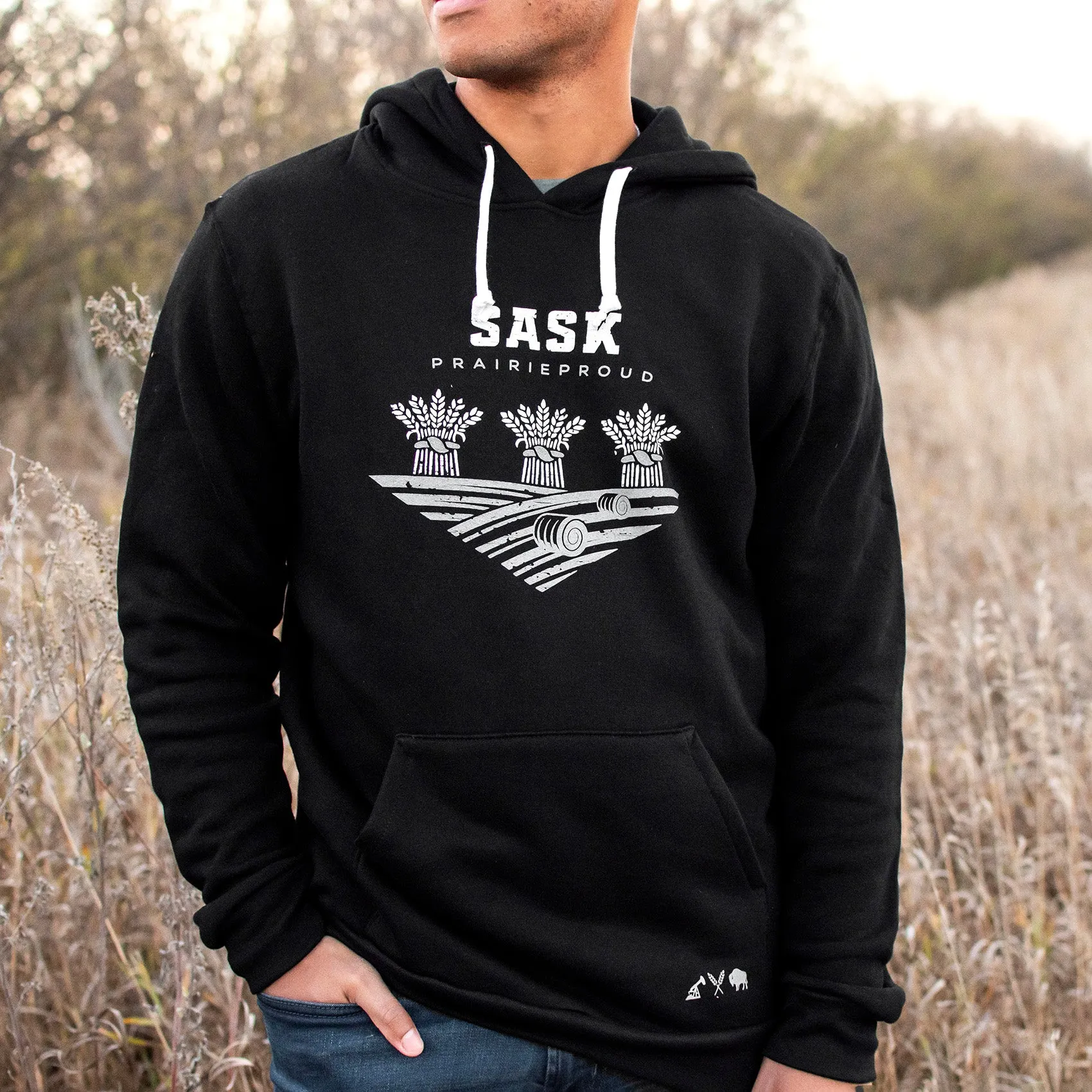 Unisex - Sask 7.0 Hood - Black sold by Prairie Proud product image thumbnail 2