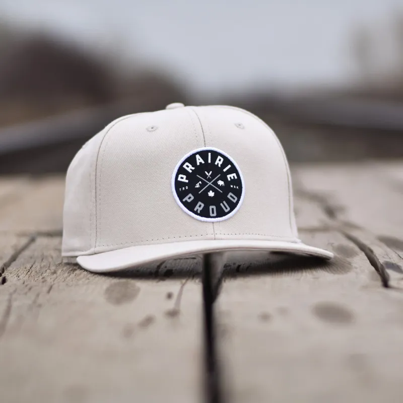 Unisex - Axle Snapback - Cream made by Prairie Proud