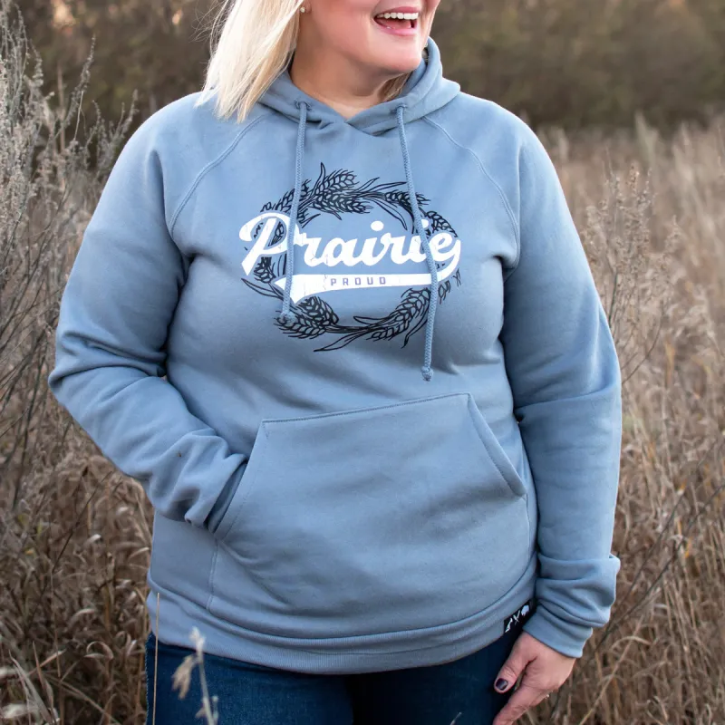 Ladies - Wreath Hood - Dusty Blue sold by Prairie Proud