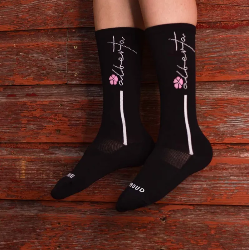 Unisex - Alberta 5.0 Socks - Black sold by Prairie Proud