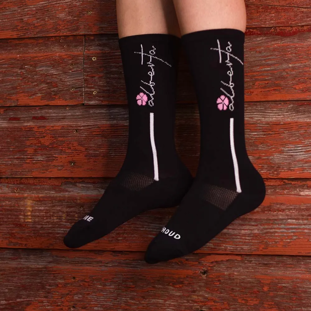 Unisex - Alberta 5.0 Socks - Black sold by Prairie Proud
