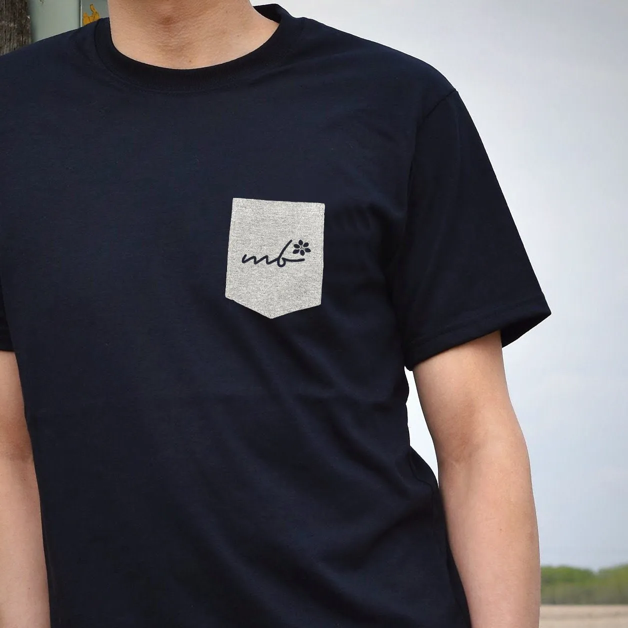 Mens - Manitoba 5.0 Pocket T - Black / Grey sold by Prairie Proud