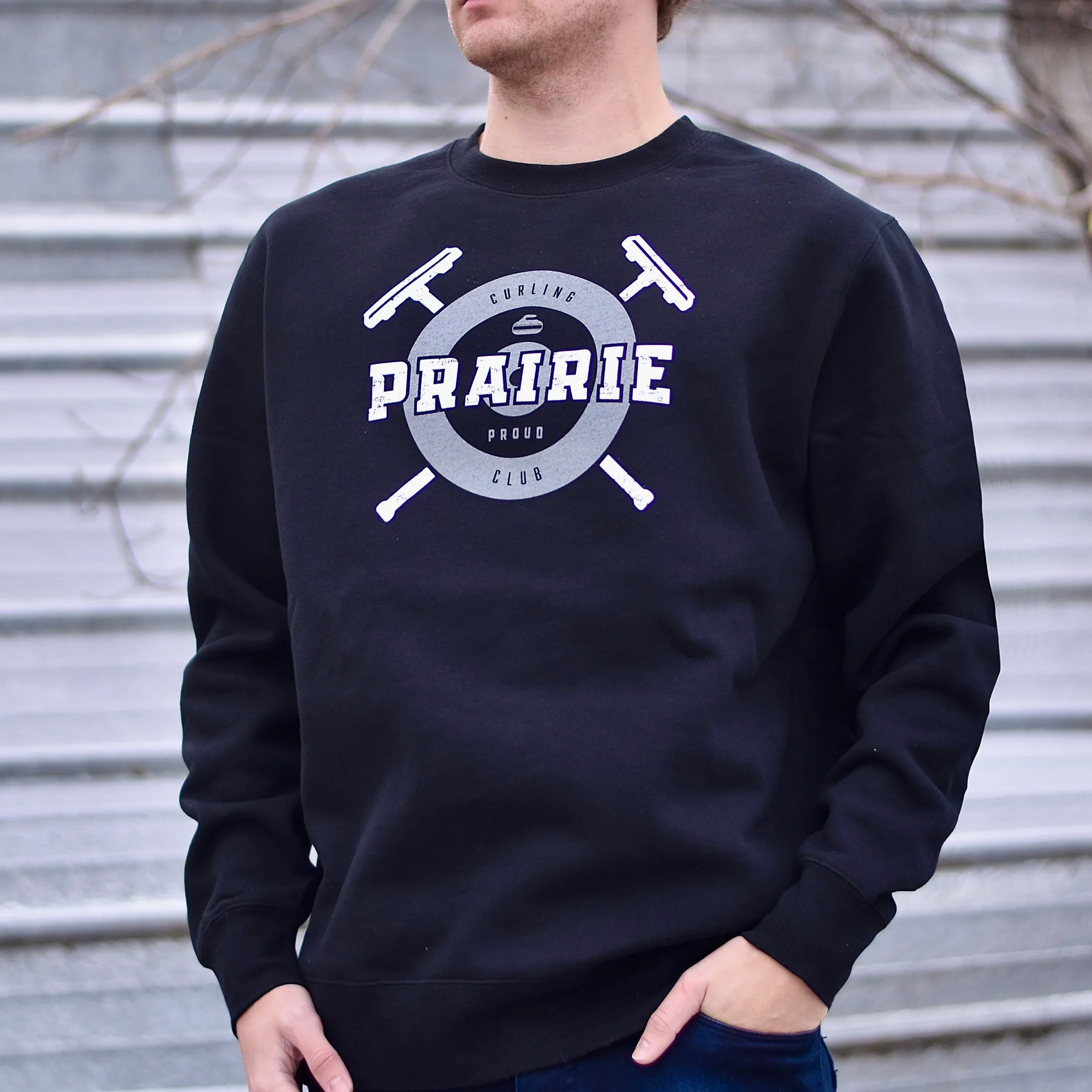Unisex - Bonspiel 2.0 Crew Sweater - Black sold by Prairie Proud product image thumbnail 2