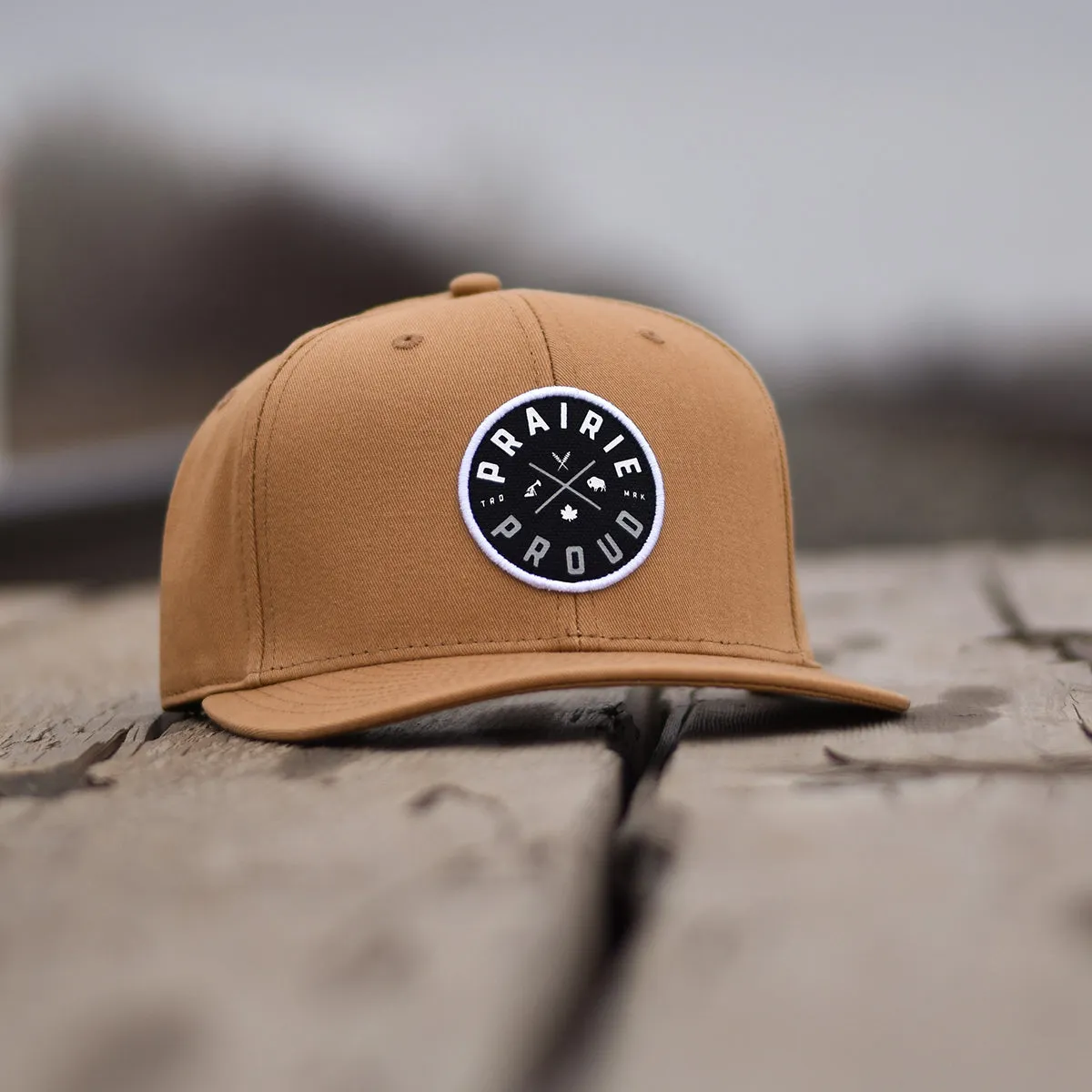 Unisex - Axle Snapback - Caramel sold by Prairie Proud