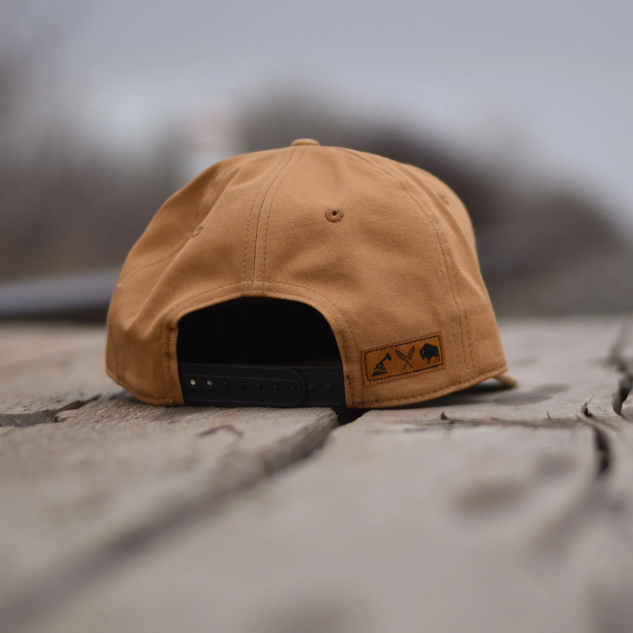 Unisex - Axle Snapback - Caramel sold by Prairie Proud product image thumbnail 2