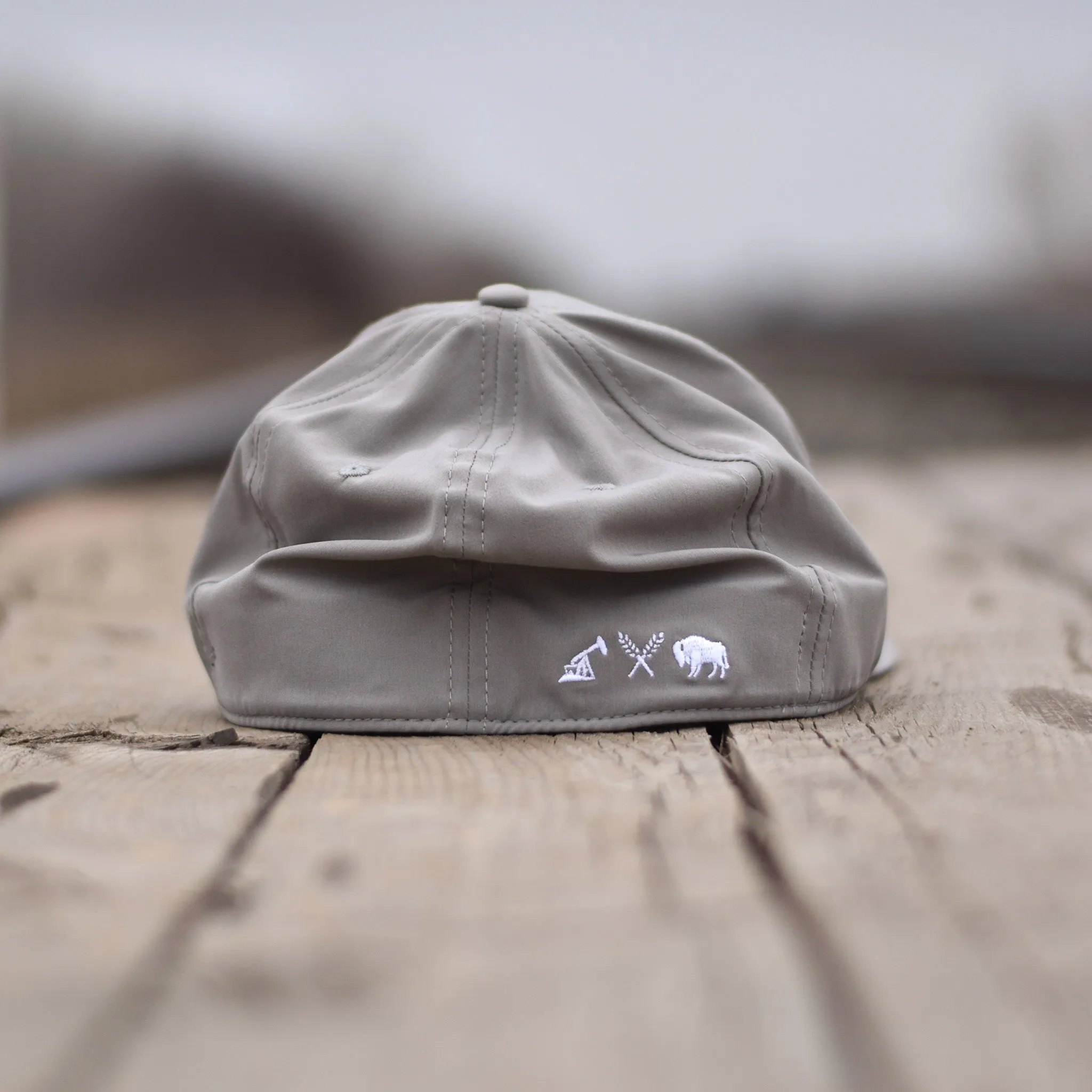 Unisex - Prairie Athletic Flexfit - Stone / White / Black sold by Prairie Proud product image thumbnail 2