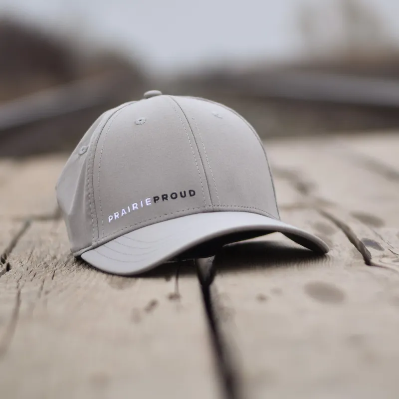 Unisex - Prairie Athletic Flexfit - Stone / White / Black sold by Prairie Proud